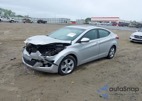 2015 Hyundai Elantra Se from USA, damaged, VIN 5NPDH4AEXFH554928